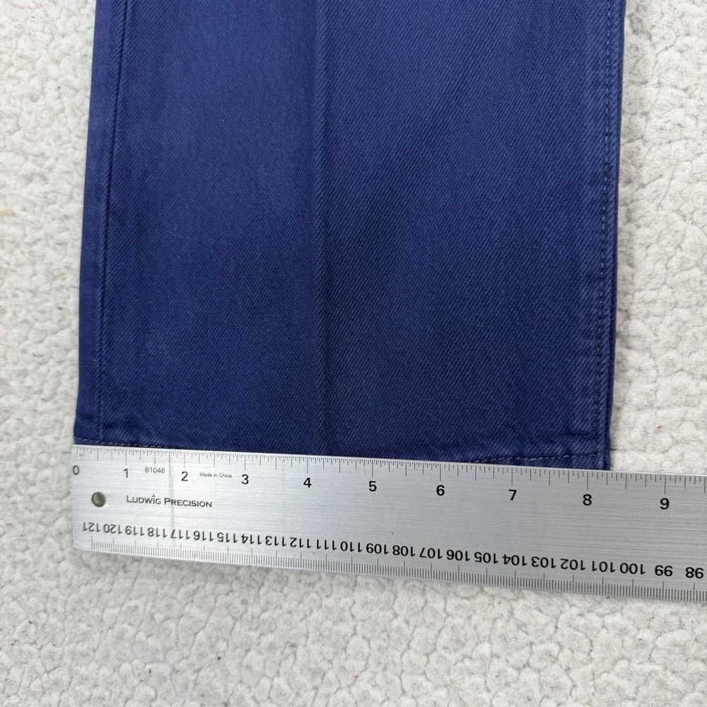 Levi's 501 Straight Jeans Mens 34x32 (Actual 35x32) Royal Blue Streetwear Grunge